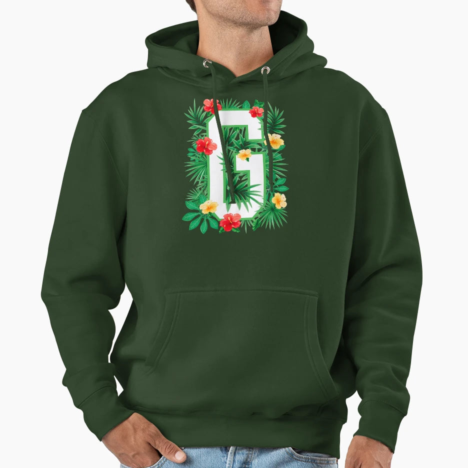 Capital Letter G Alphabet Monogram Hoodie - Fun Novelty Design Unisex - T-Shirt, Sweatshirt, Hoodie