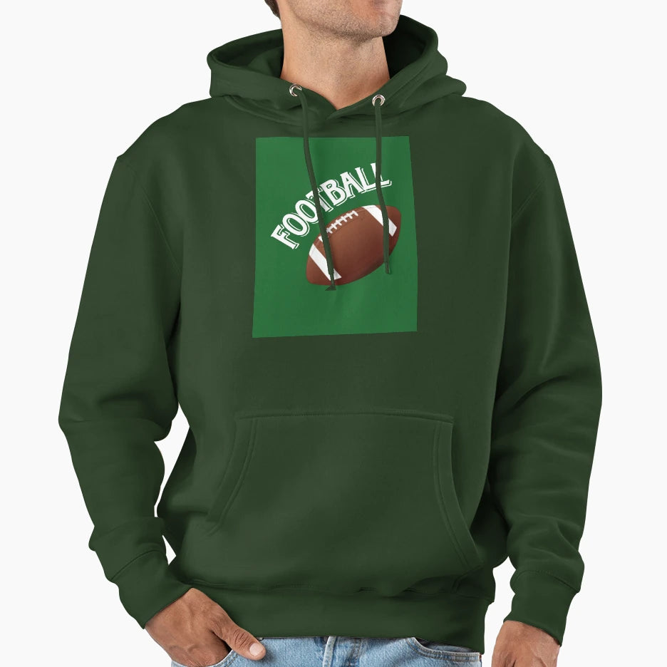 Football Passion Hoodie - Unique Graphic Men Women - T-Shirt, Sweatshirt, Hoodie