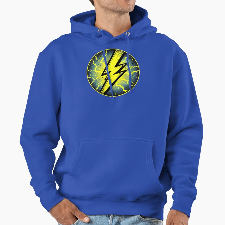 Lightning Bolt Hoodie - Custom Art Print Unisex - T-Shirt, Sweatshirt, Hoodie