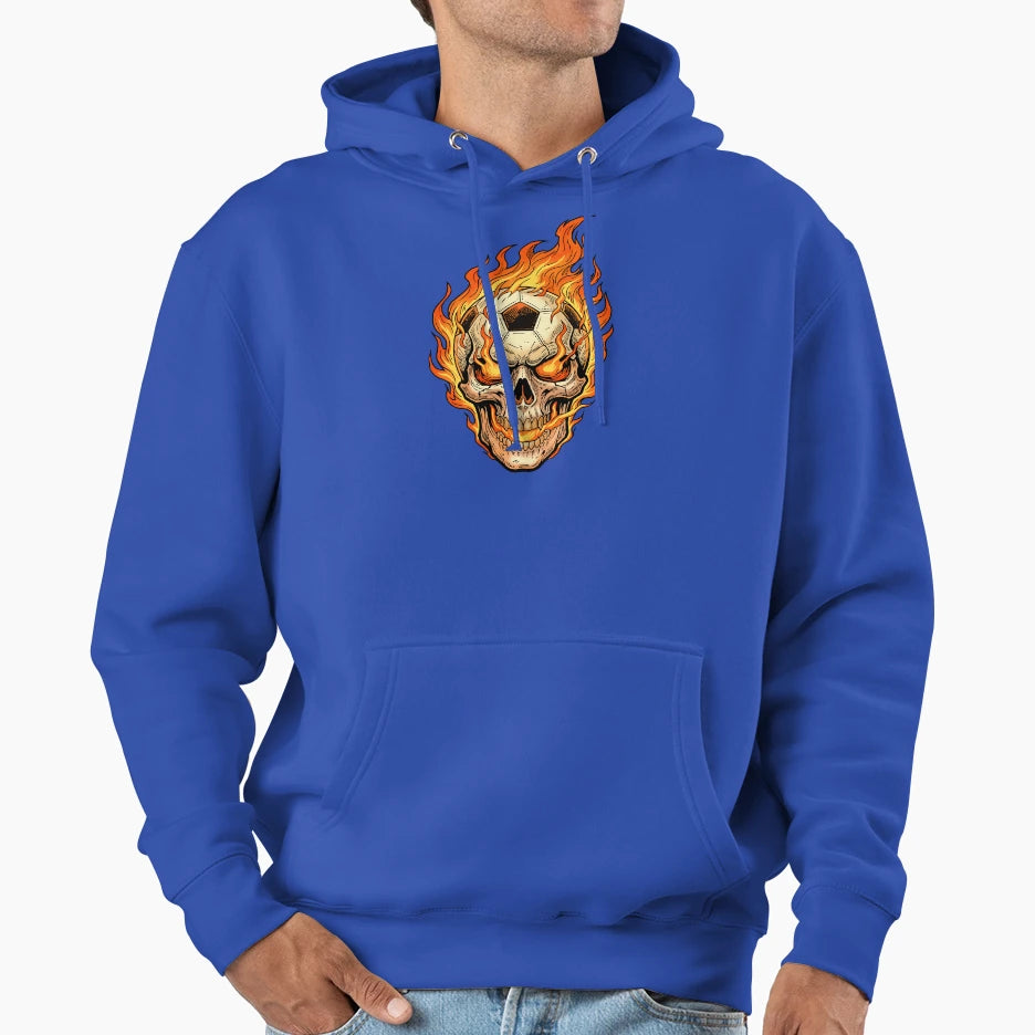 Blazing Goal Reaper Hoodie - Graphic Print for Adults - T-Shirt, Sweatshirt, Hoodie