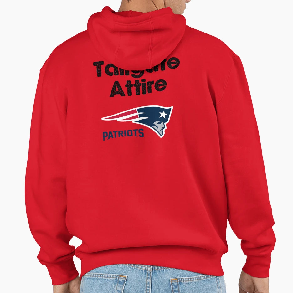 Tailgate Gear Patriots Fans Hoodie - Graphic Print Men Women - T-Shirt, Sweatshirt, Hoodie