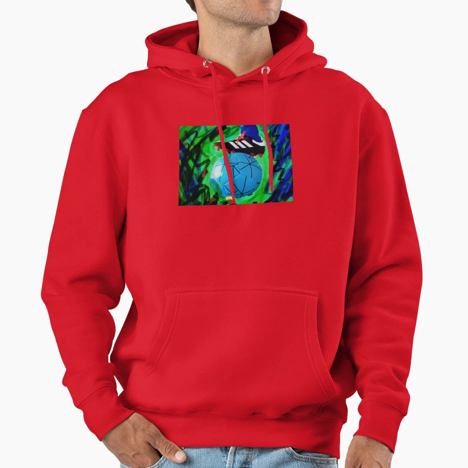 Soccer Time Hoodie - Aesthetic Graphic Men Women - T-Shirt, Sweatshirt, Hoodie