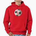 Soccerball Hoodie - Custom Art Print Men Women - T-Shirt, Sweatshirt, Hoodie