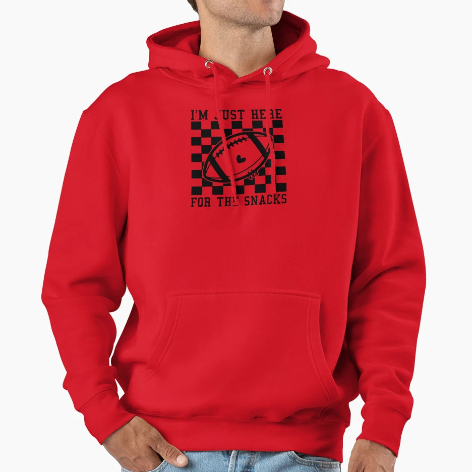Superbowl Halftime Snacks Funny Hoodie - Aesthetic Graphic Men Women - T-Shirt, Sweatshirt, Hoodie