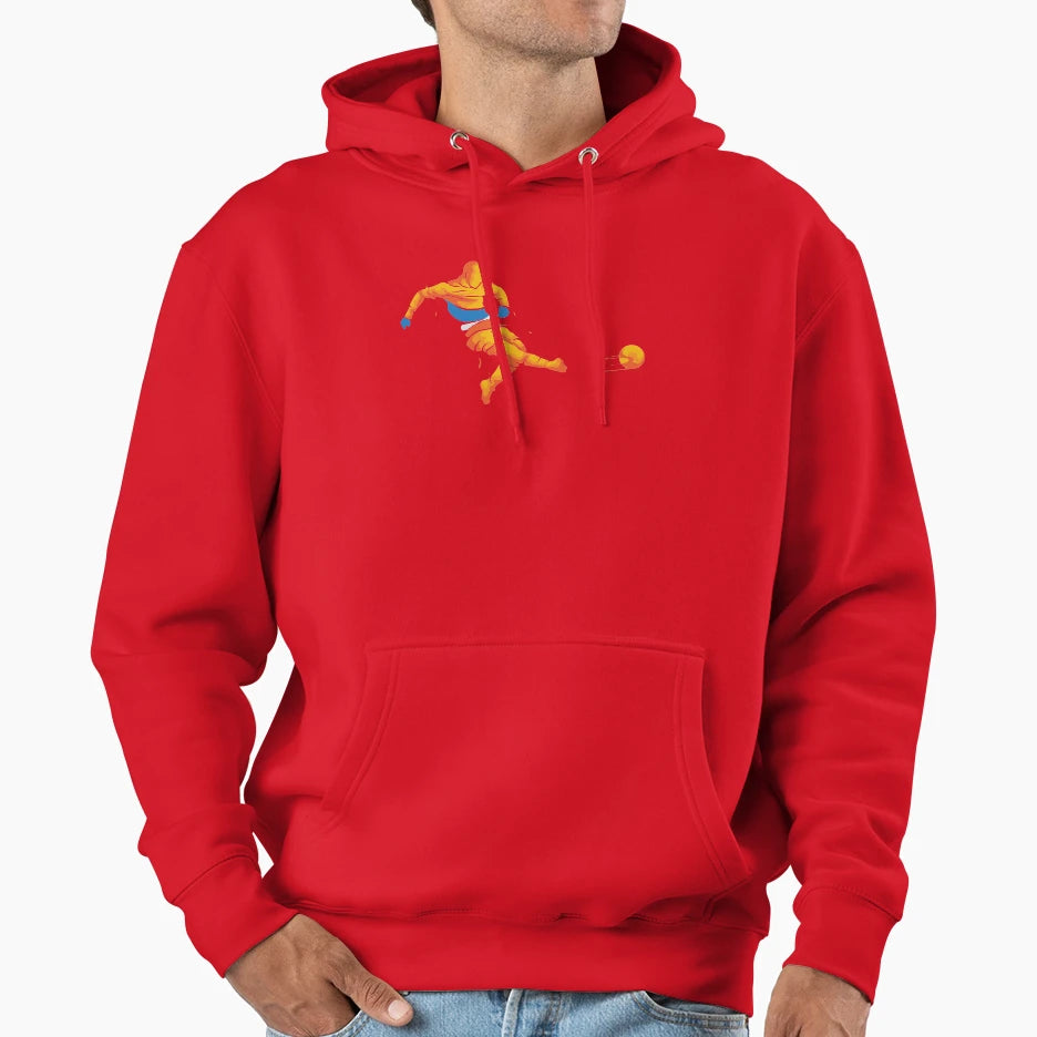 Footballer Hoodie - Novelty Apparel Men Women - T-Shirt, Sweatshirt, Hoodie