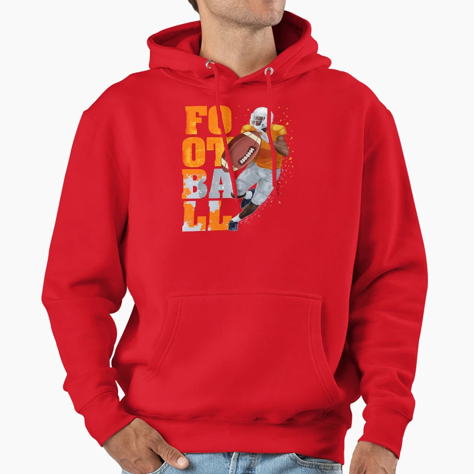 Power Football Hoodie - Novelty Apparel Men Women - T-Shirt, Sweatshirt, Hoodie
