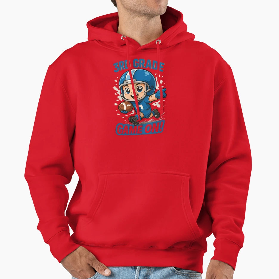 3Rd Grade Vibes Back To School Hoodie - Fun Novelty Design for Adults - T-Shirt, Sweatshirt, Hoodie