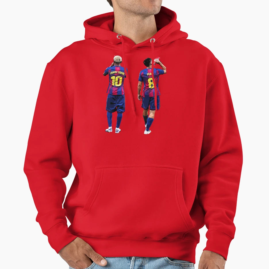 Lamine Yamal Pedri Hoodie - Unique Graphic for Adults - T-Shirt, Sweatshirt, Hoodie