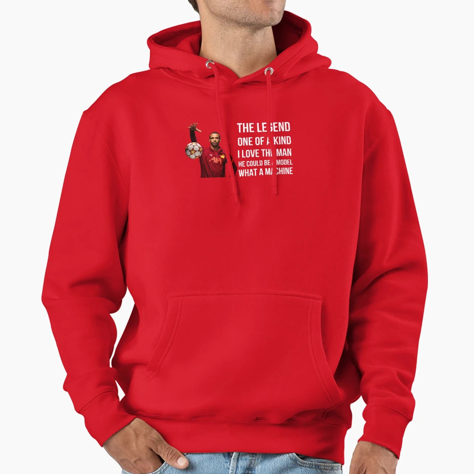 Joel Matip Legend Machine Hoodie - Aesthetic Graphic Men Women - T-Shirt, Sweatshirt, Hoodie