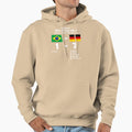Brazil 1 Germany 7 2014 Hoodie - Novelty Apparel for Adults - T-Shirt, Sweatshirt, Hoodie