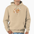 Floral Football Hoodie - Streetwear Style Men Women - T-Shirt, Sweatshirt, Hoodie