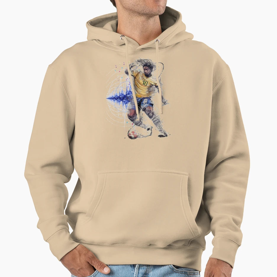 Ronaldin Playmaker Hoodie - Unique Graphic Men Women - T-Shirt, Sweatshirt, Hoodie