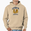 Football Logo Hoodie - Casual Everyday Wear Men Women - T-Shirt, Sweatshirt, Hoodie
