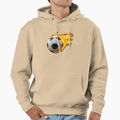 Fire Football Ffff00 Hoodie - Trendy Graphic for Adults - T-Shirt, Sweatshirt, Hoodie