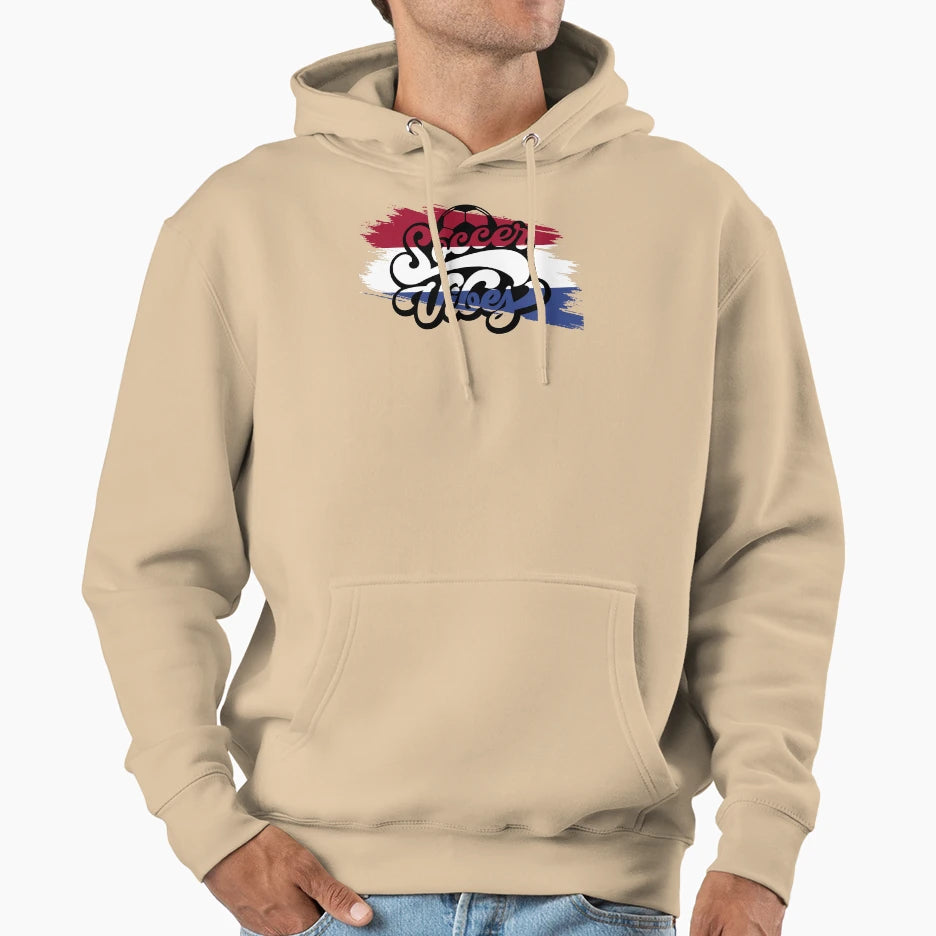 Soccer Vibes Netherlands Hoodie - Streetwear Style for Adults - T-Shirt, Sweatshirt, Hoodie