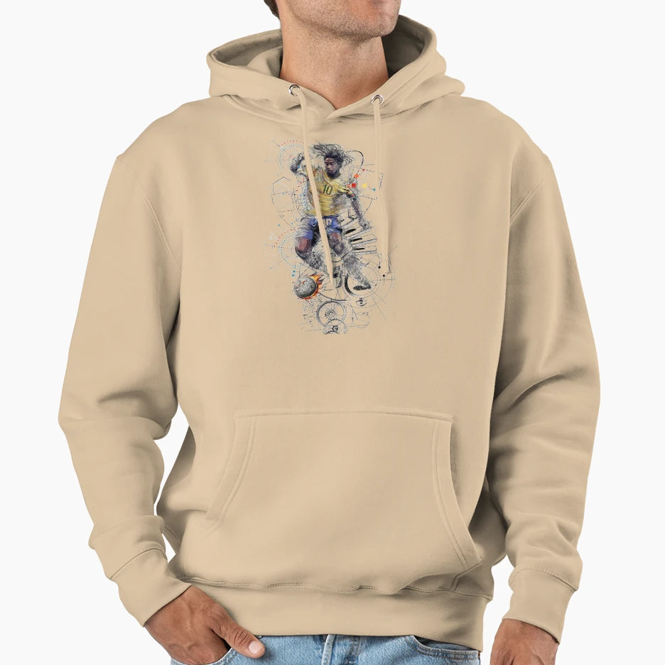 Ronaldo Football Playmaker Hoodie - Graphic Print for Adults - T-Shirt, Sweatshirt, Hoodie