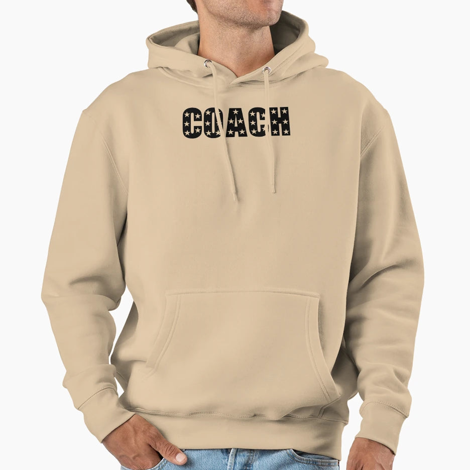 Coach Hoodie - Minimalist Print Unisex - T-Shirt, Sweatshirt, Hoodie