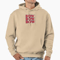 Bow Bow Bow Wnba Indiana Fever Colors Hoodie - Minimalist Print for Adults - T-Shirt, Sweatshirt, Hoodie