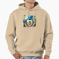 Global Love To Football Worldwide Game Hoodie - Unique Graphic Unisex - T-Shirt, Sweatshirt, Hoodie