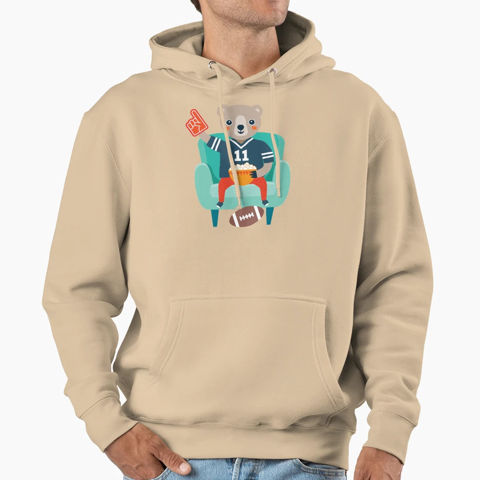 Super Bowl Party Hoodie - Custom Art Print Men Women - T-Shirt, Sweatshirt, Hoodie