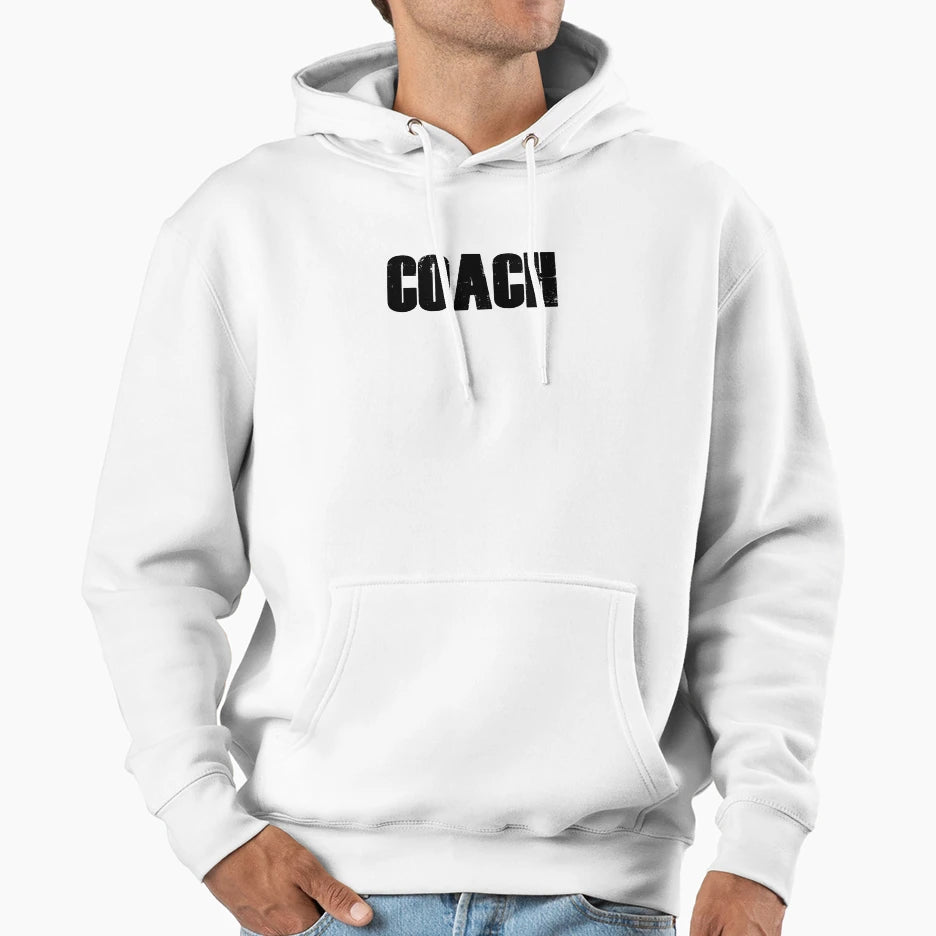 Coach Coaches Sport Hoodie - Aesthetic Graphic Men Women - T-Shirt, Sweatshirt, Hoodie