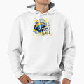 Los Angeles Football Helmet Hoodie - Novelty Apparel Men Women - T-Shirt, Sweatshirt, Hoodie