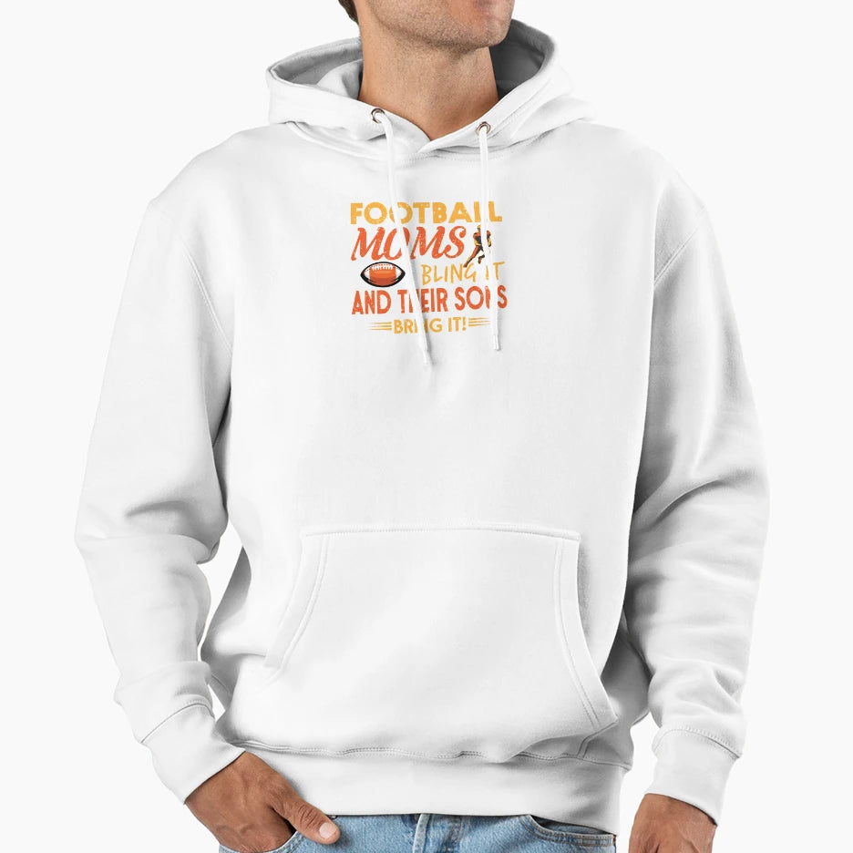 Football Mom Sons Sport Playinfield T-Shirt - Graphic Print Unisex - T-Shirt, Sweatshirt, Hoodie