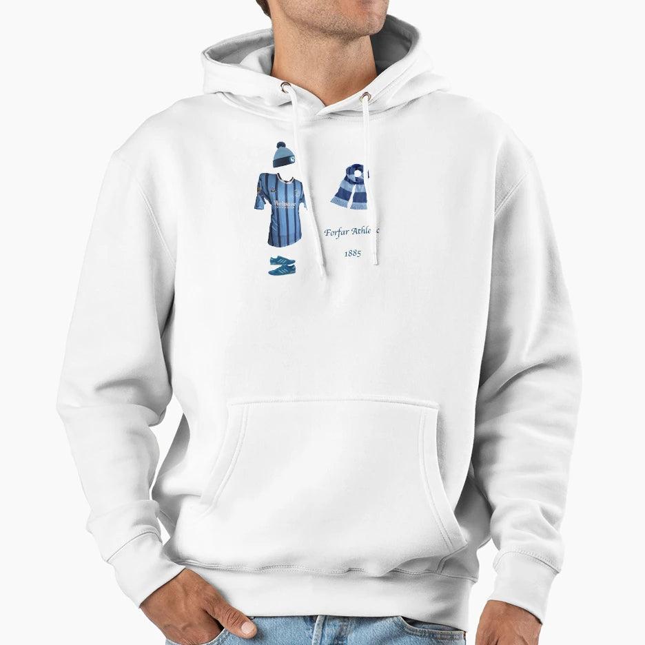 Forfar Fc Hoodie - Trendy Graphic Unisex - T-Shirt, Sweatshirt, Hoodie