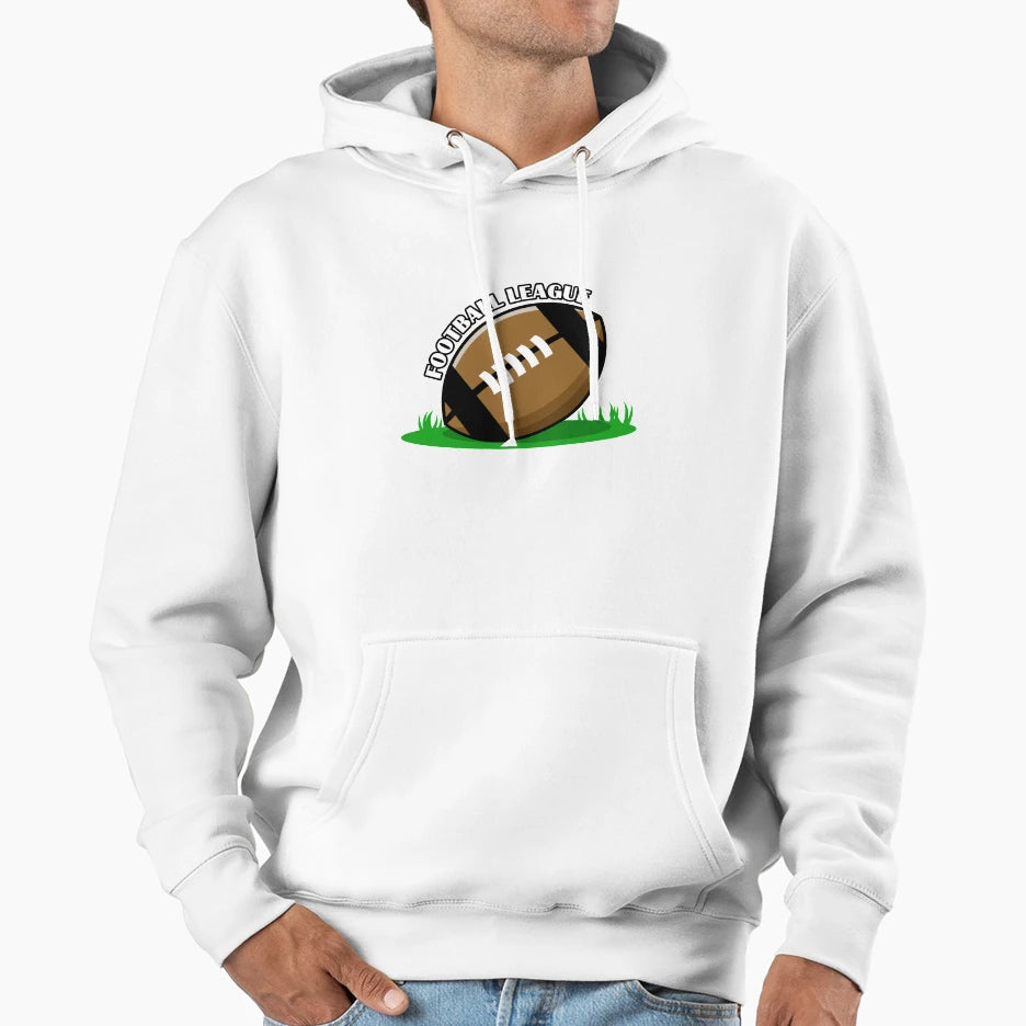Football League Hoodie - Trendy Graphic Unisex - T-Shirt, Sweatshirt, Hoodie