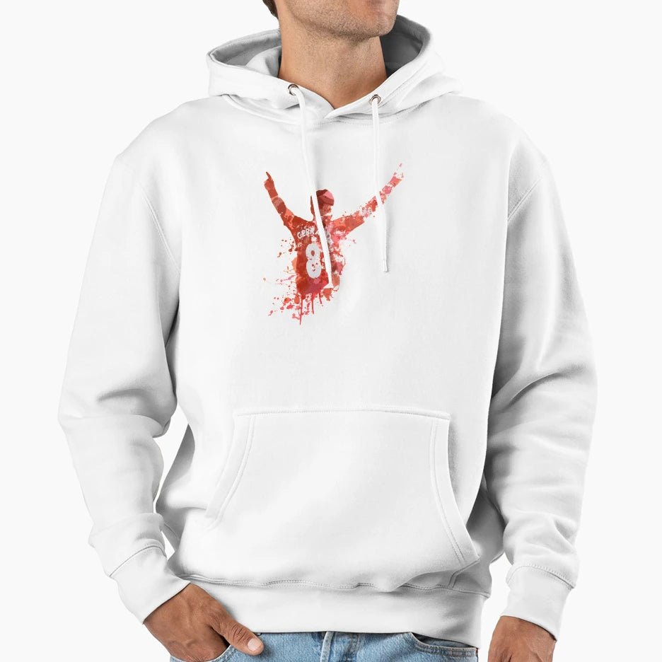 Steven Gerrard Liverpool Legend Hoodie - Casual Everyday Wear for Adults - T-Shirt, Sweatshirt, Hoodie