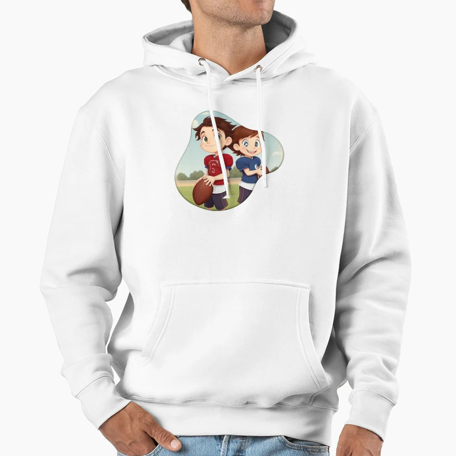 American Football Children Hoodie - Custom Art Print for Adults - T-Shirt, Sweatshirt, Hoodie