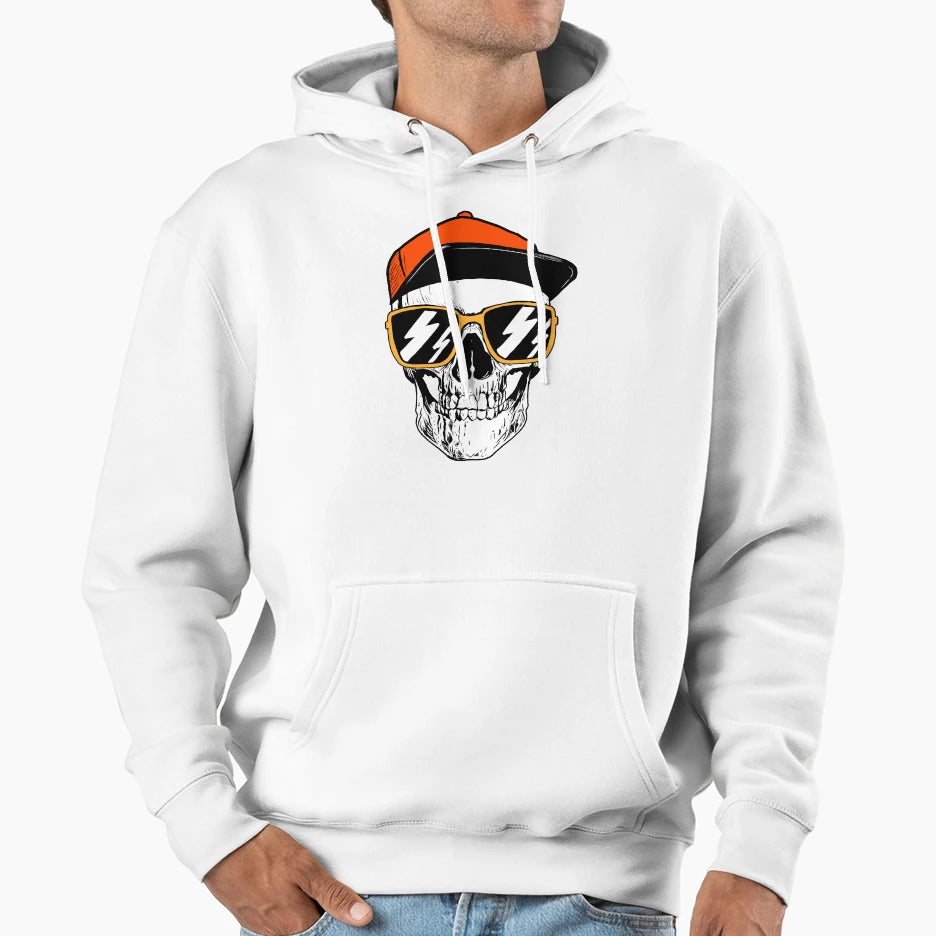 Skull Cappy Hoodie - Streetwear Style Unisex - T-Shirt, Sweatshirt, Hoodie