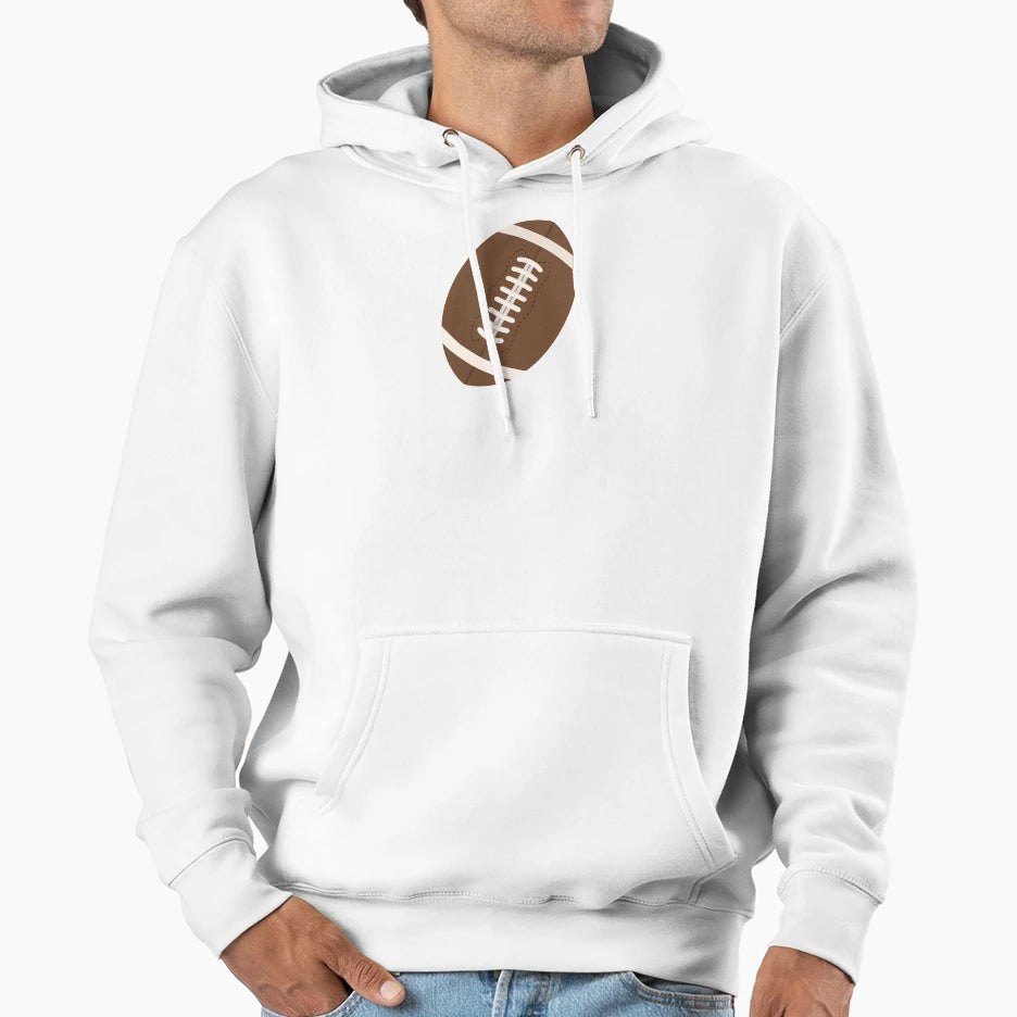 Amrican Football Hoodie - Minimalist Print for Adults - T-Shirt, Sweatshirt, Hoodie