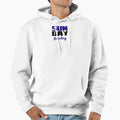 Sunday Funday Stacked Hoodie - Casual Everyday Wear for Adults - T-Shirt, Sweatshirt, Hoodie