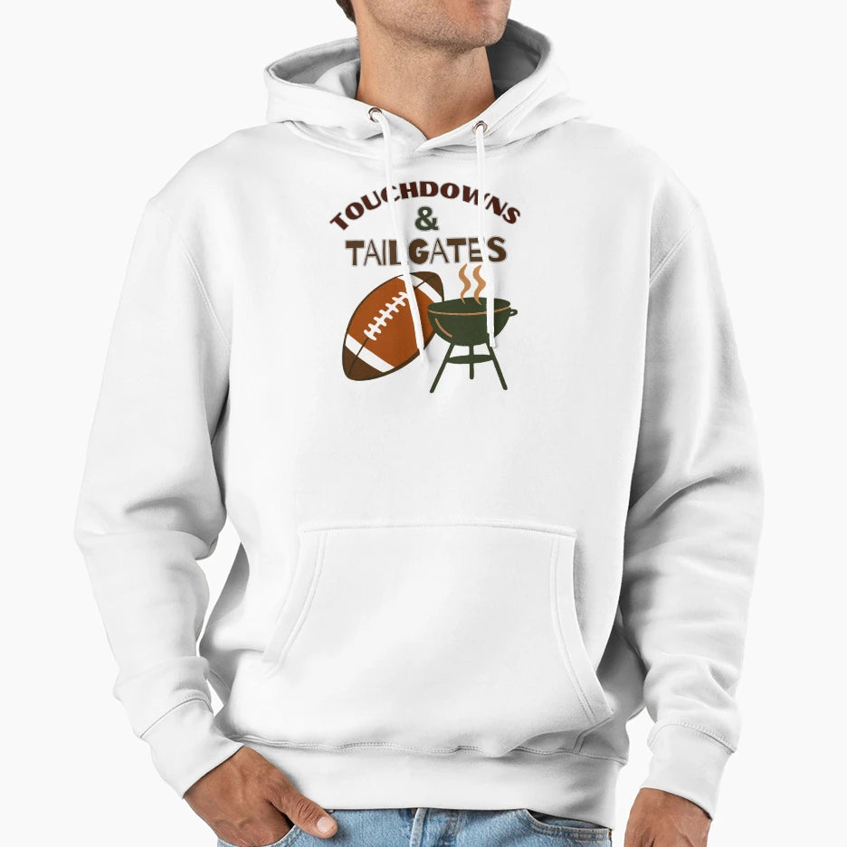 Football Game Day Hoodie - Trendy Graphic Men Women - T-Shirt, Sweatshirt, Hoodie