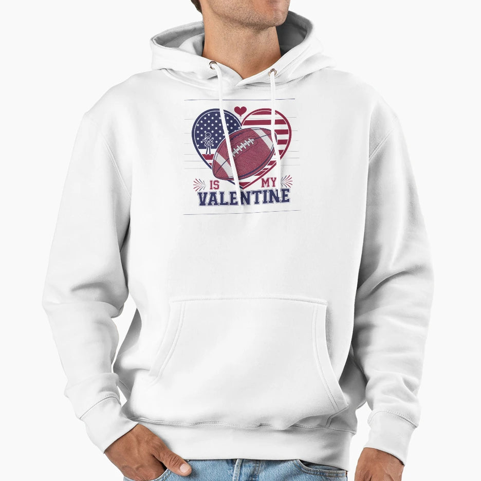 Game And Love Valentine Hoodie - Fun Novelty Design Men Women - T-Shirt, Sweatshirt, Hoodie