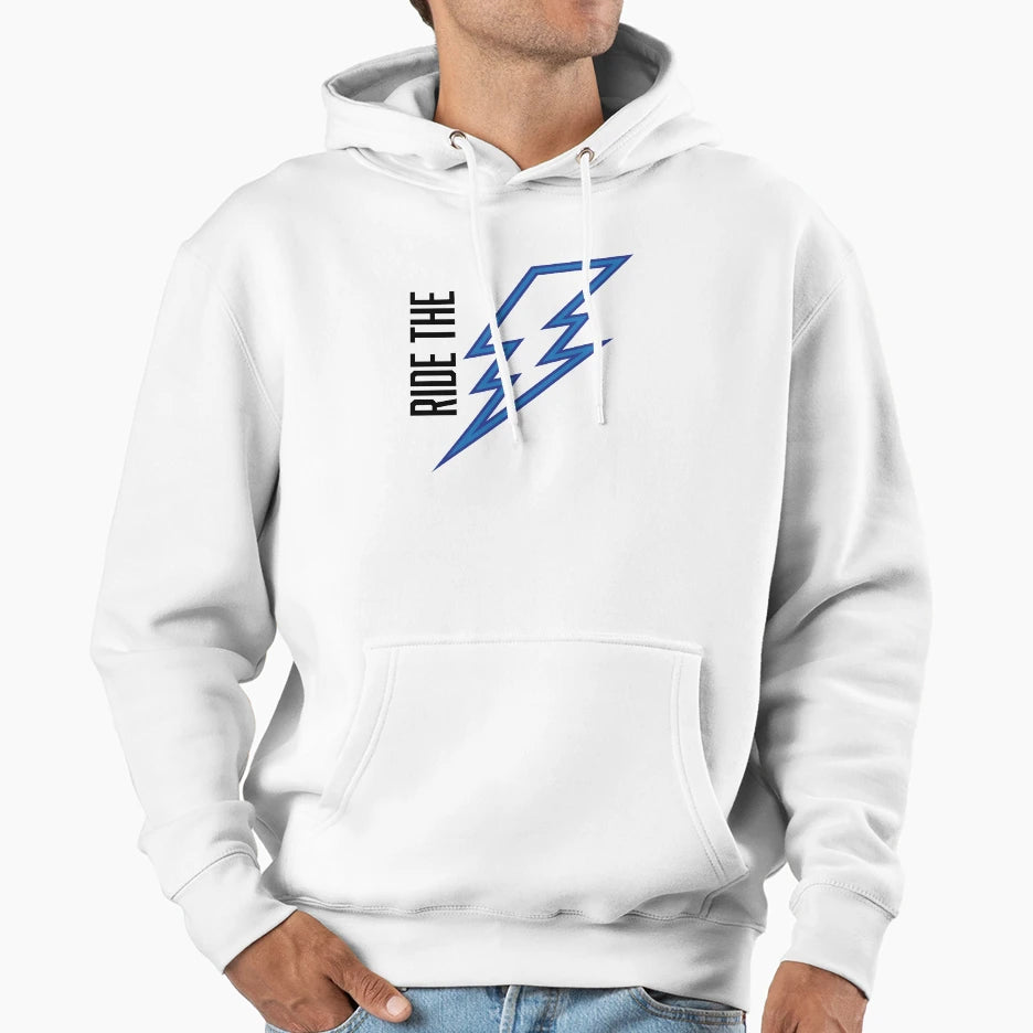 Ride Lightning Hoodie - Custom Art Print Unisex - T-Shirt, Sweatshirt, Hoodie