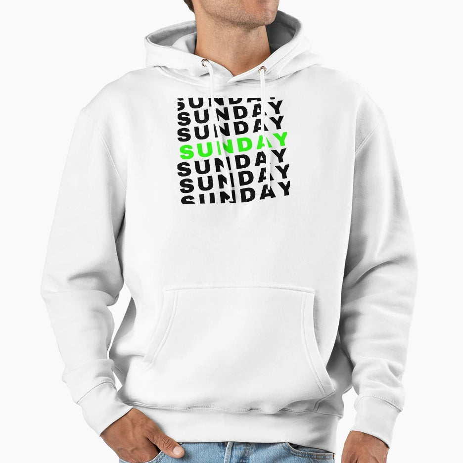Sunday And Hoodie - Unique Graphic Unisex - T-Shirt, Sweatshirt, Hoodie