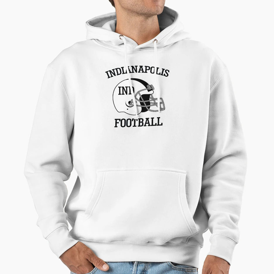 Indianapolis Football And T-Shirt - Novelty Apparel Unisex - T-Shirt, Sweatshirt, Hoodie