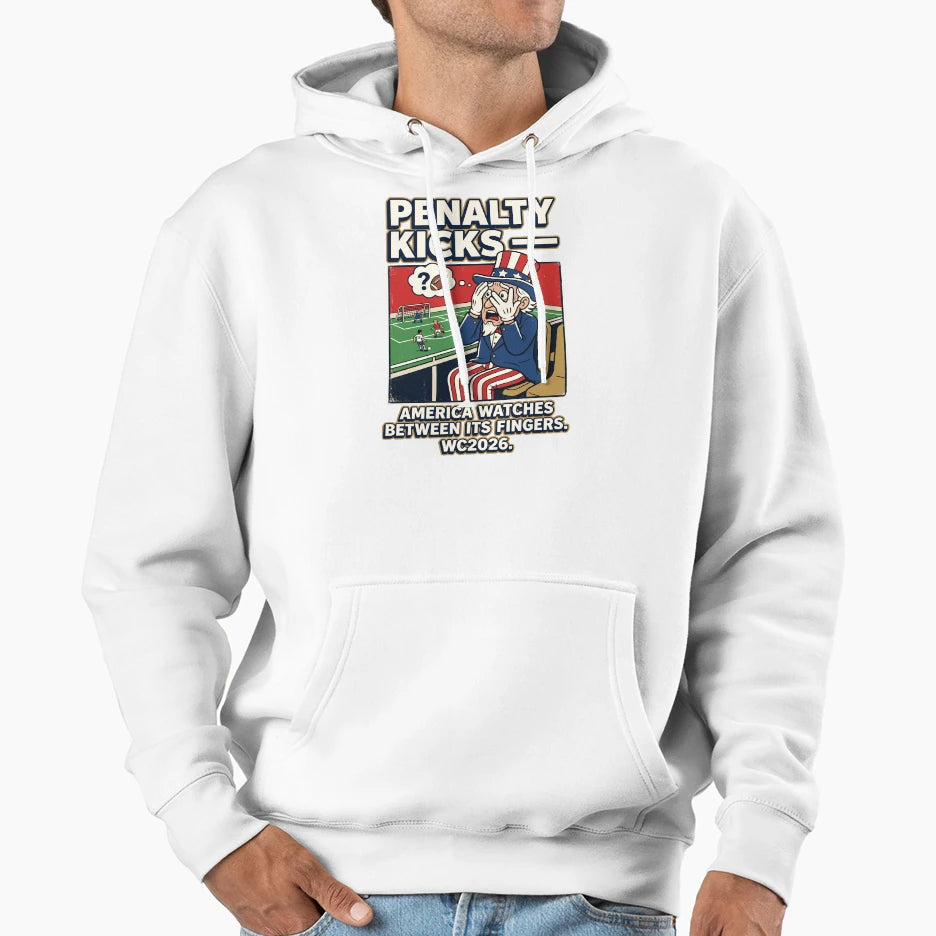 Penalty Kicks Wc2026 V2 Hoodie - Aesthetic Graphic Unisex - T-Shirt, Sweatshirt, Hoodie