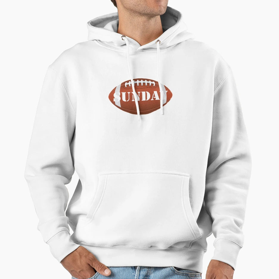 Match Football Superbowl Sunday Beer Hoodie - Graphic Print Unisex - T-Shirt, Sweatshirt, Hoodie