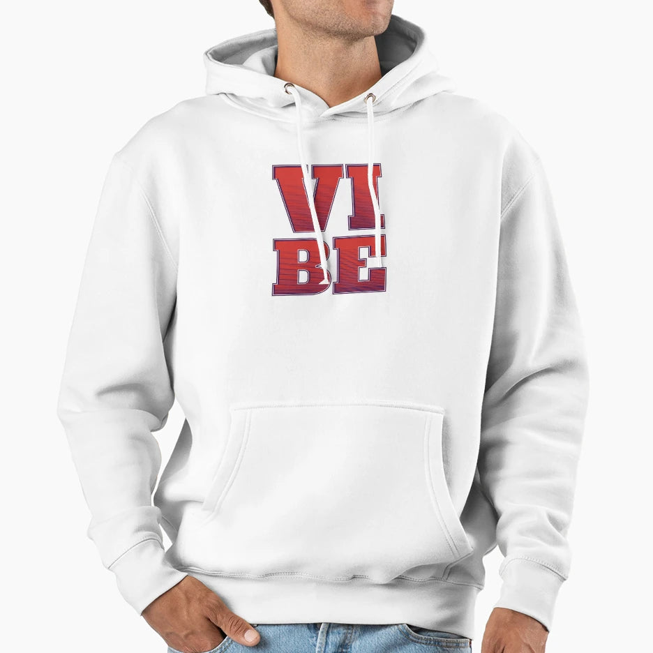 Vibe Type Red Hoodie - Streetwear Style Men Women - T-Shirt, Sweatshirt, Hoodie
