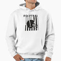 Usa Flag July 4Th Football Patriotic Hoodie - Trendy Graphic Unisex - T-Shirt, Sweatshirt, Hoodie