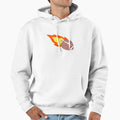 Flaming Football Hoodie - Fun Novelty Design for Adults - T-Shirt, Sweatshirt, Hoodie