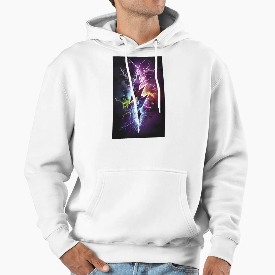 Electrifying Bolt Lightning Hoodie - Fun Novelty Design Unisex - T-Shirt, Sweatshirt, Hoodie
