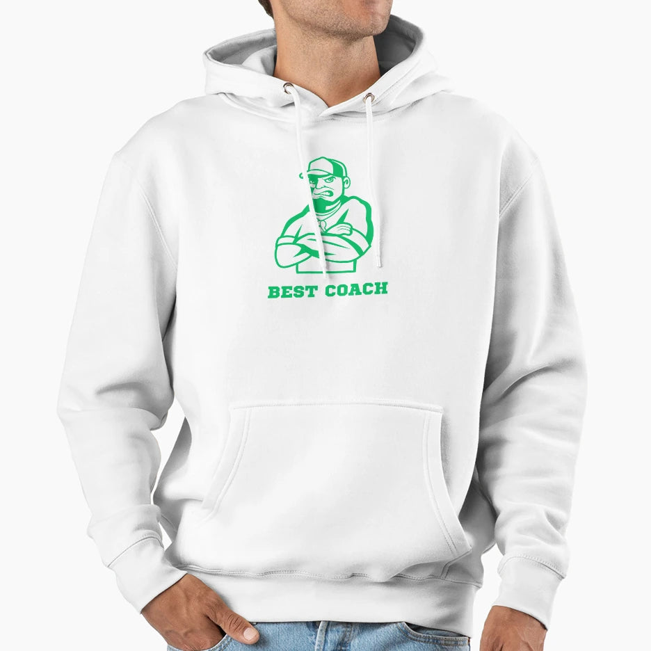 Best Coach Game Plan Genius Hoodie - Novelty Apparel for Adults - T-Shirt, Sweatshirt, Hoodie