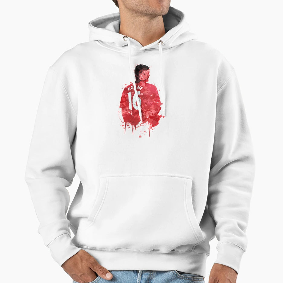Roy Keane Manchester United Legend Hoodie - Trendy Graphic Unisex - T-Shirt, Sweatshirt, Hoodie