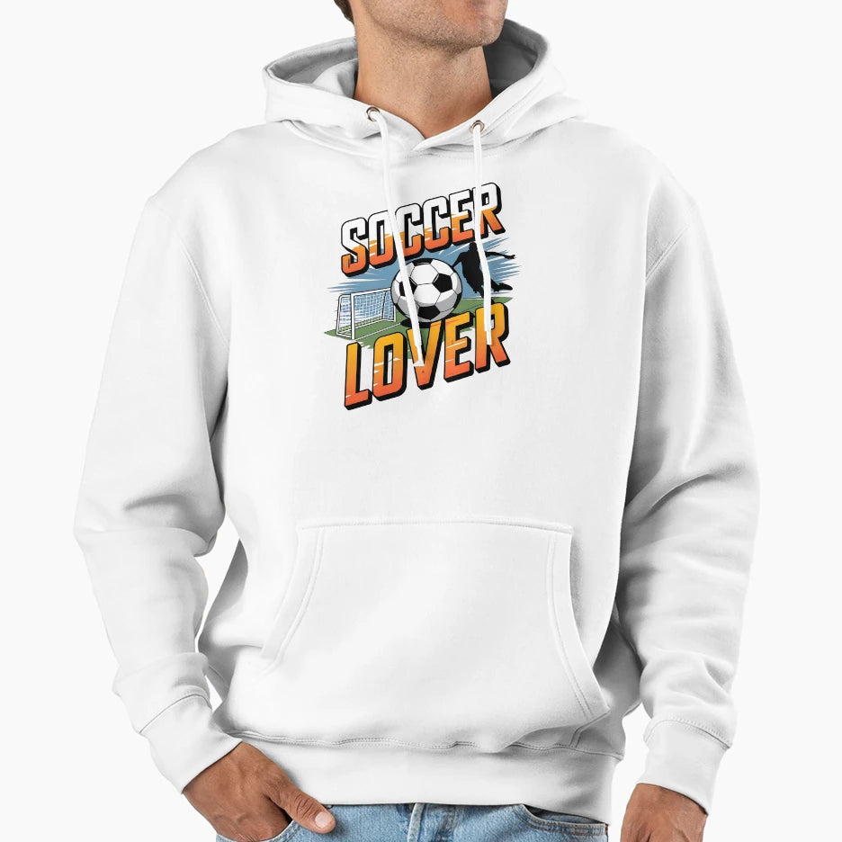 Soccer Lover Hoodie - Aesthetic Graphic for Adults - T-Shirt, Sweatshirt, Hoodie