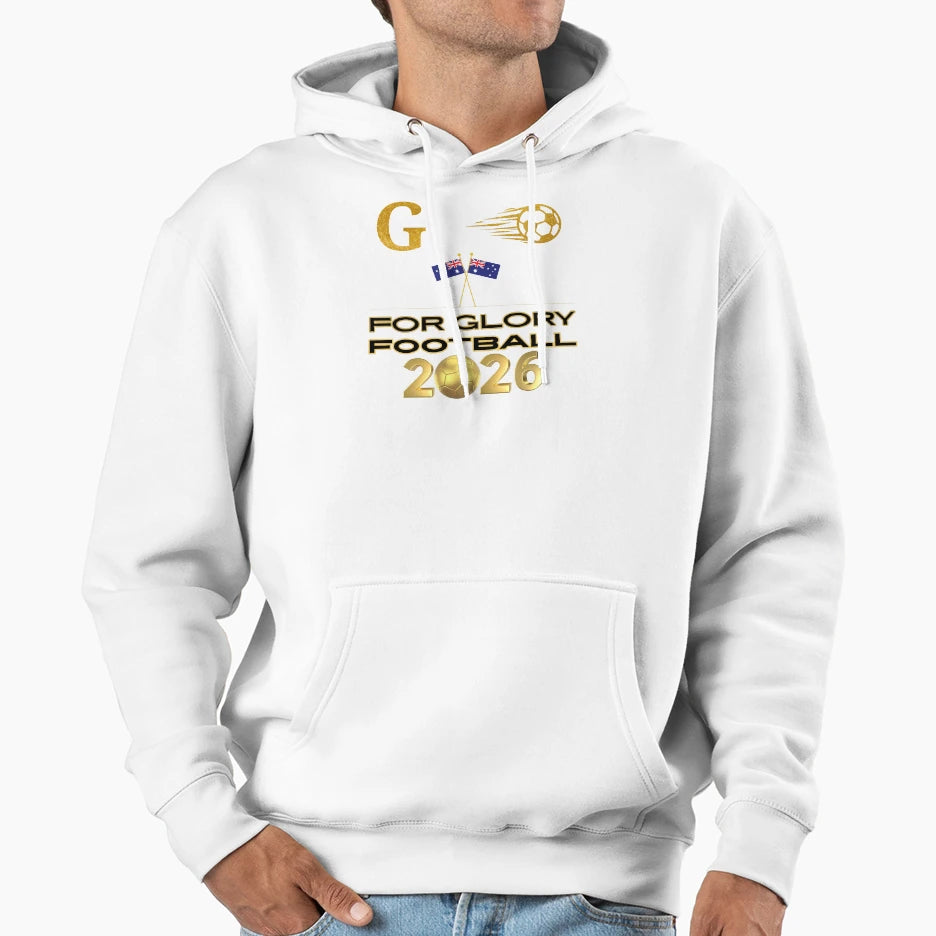 Australia Football 2026 Glory Hoodie - Novelty Apparel for Adults - T-Shirt, Sweatshirt, Hoodie