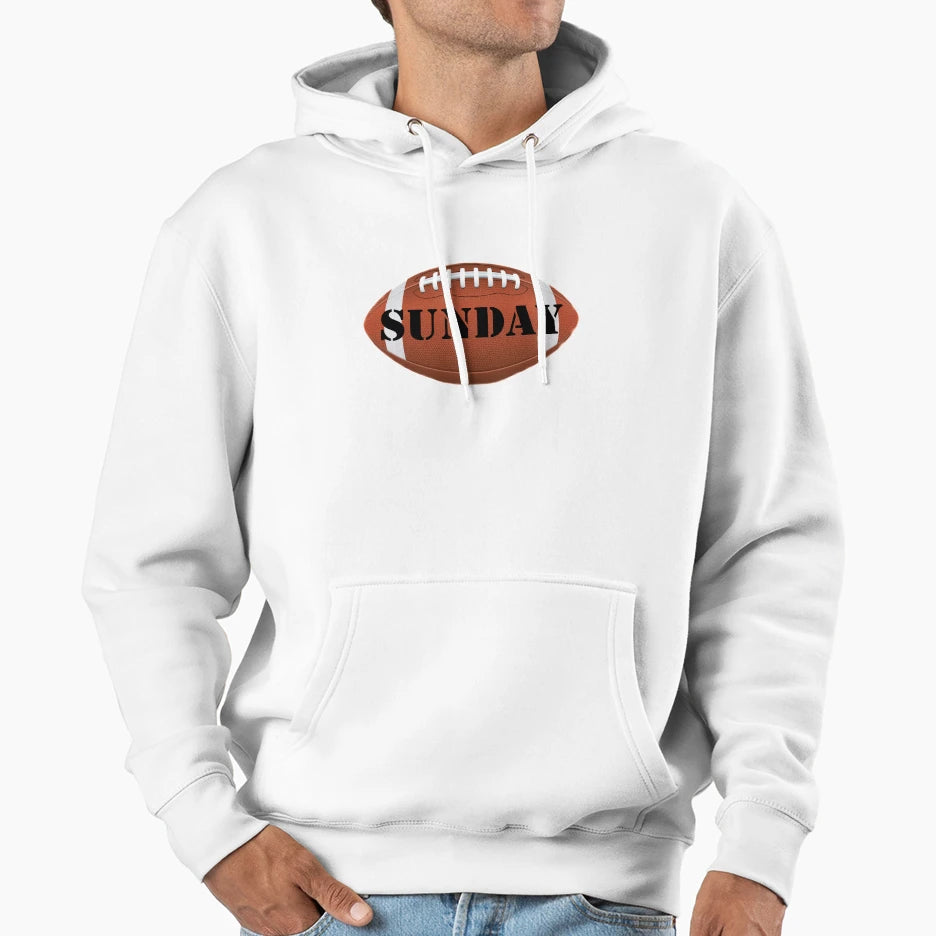 Match Football Superbowl Sunday Beer Hoodie - Trendy Graphic Men Women - T-Shirt, Sweatshirt, Hoodie